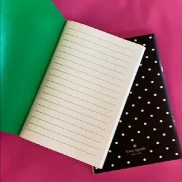 Kate Spade Pen & Tray Set 3 Fine Point Pens & NotePads Set of 2 NWT - Picture 2 of 5
